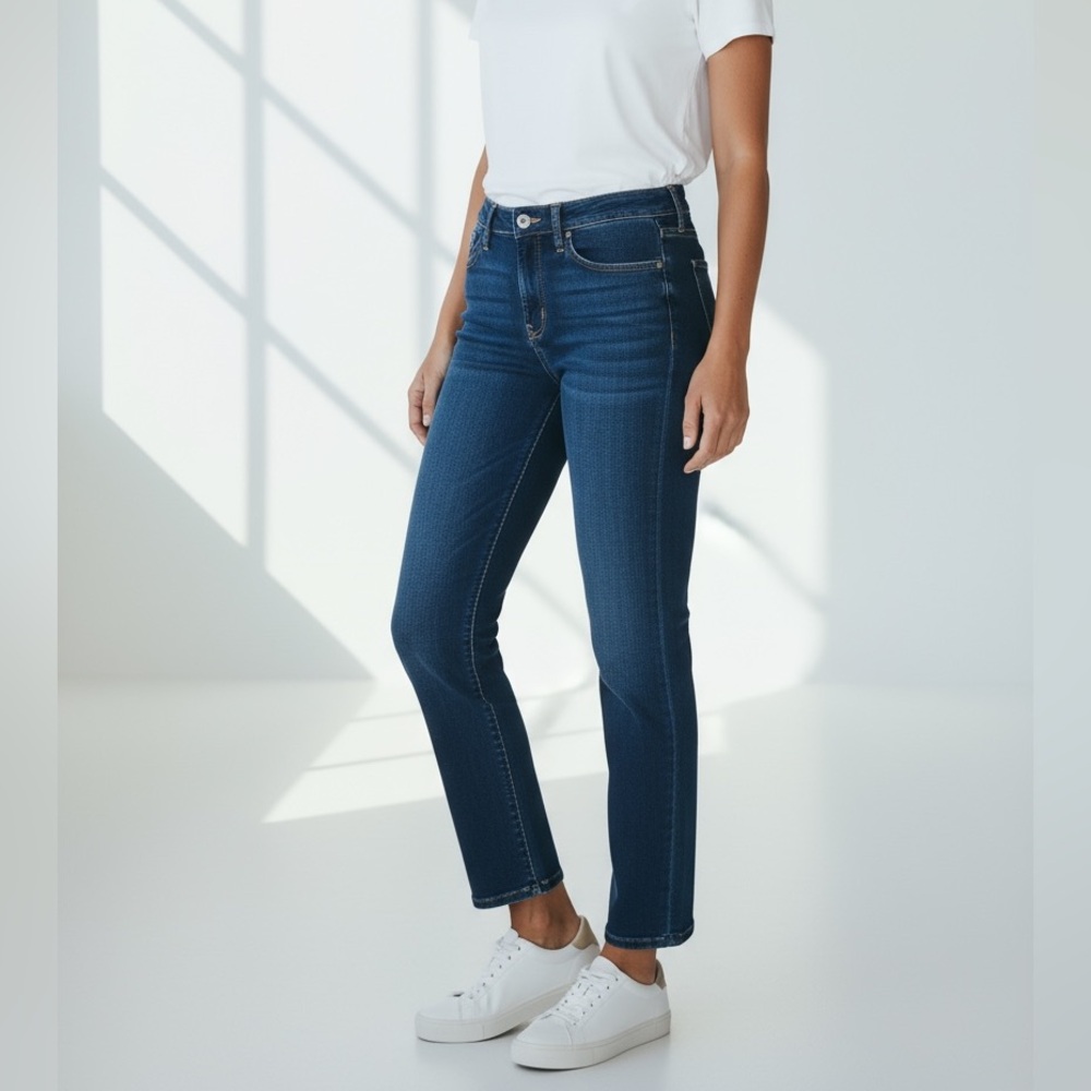 J. Crew Women's Size 29 Stretch Indigo Blue Denim Jeans